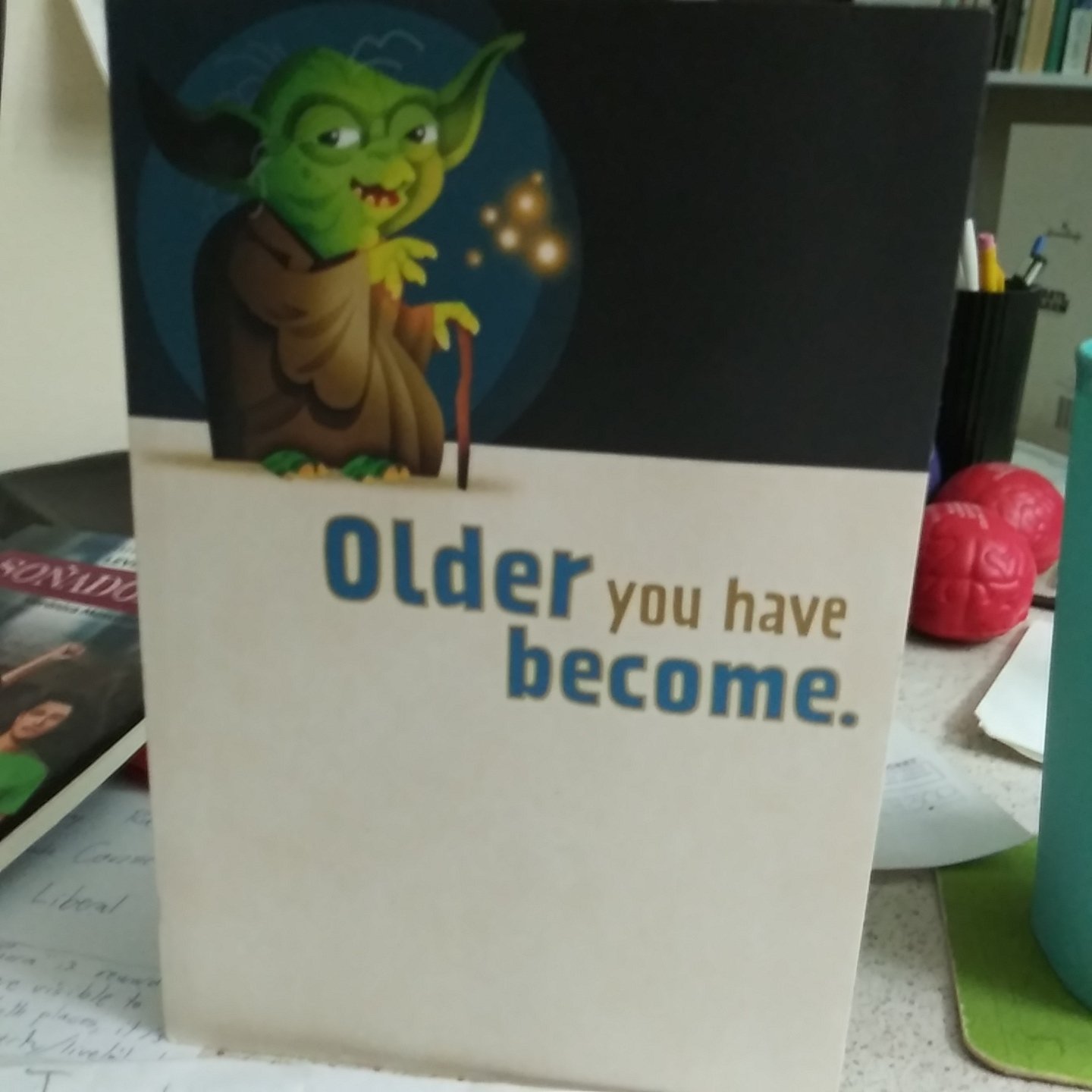 2026 08 16 Yoda Card from long ago