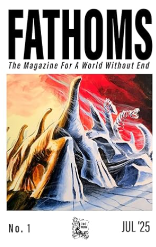 The cover of Fathoms literary magazine, issue one